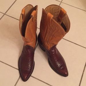 anaconda cowboy boots